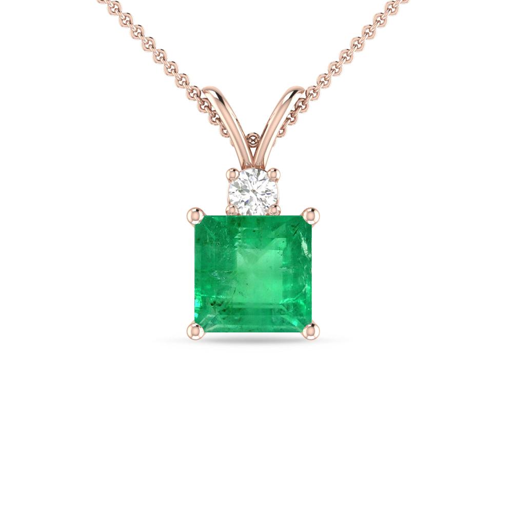Rose Gold - Emerald