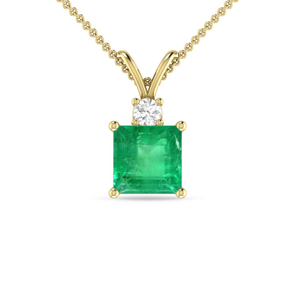 Yellow Gold - Emerald