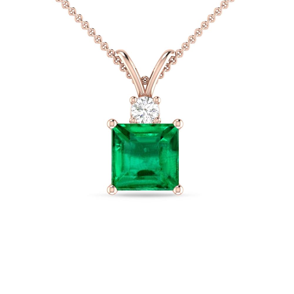 Rose Gold - Emerald