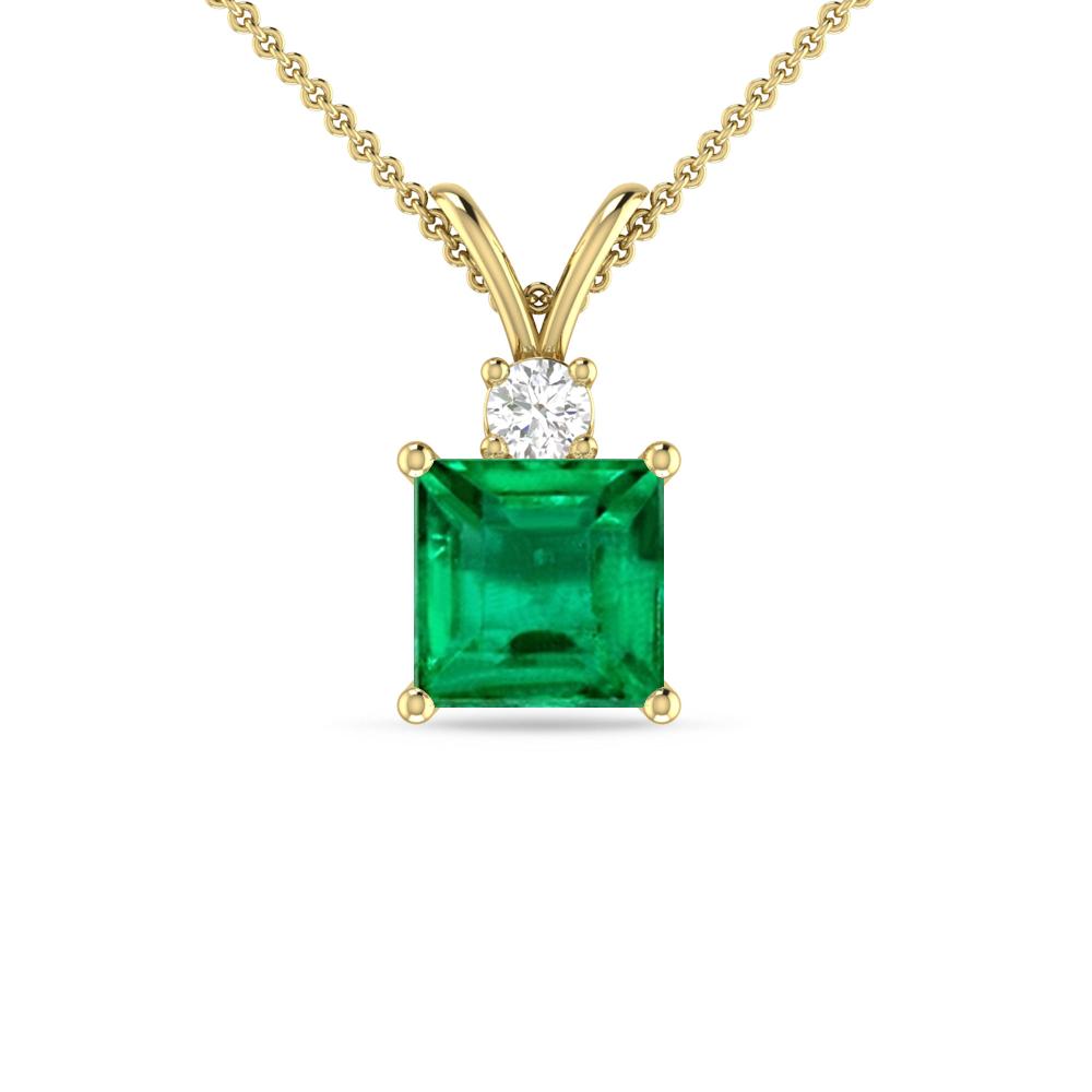 Yellow Gold - Emerald
