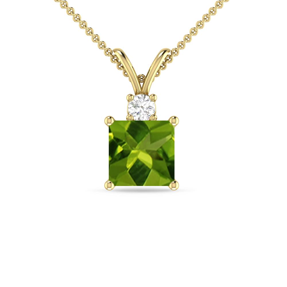 Yellow Gold - Peridot