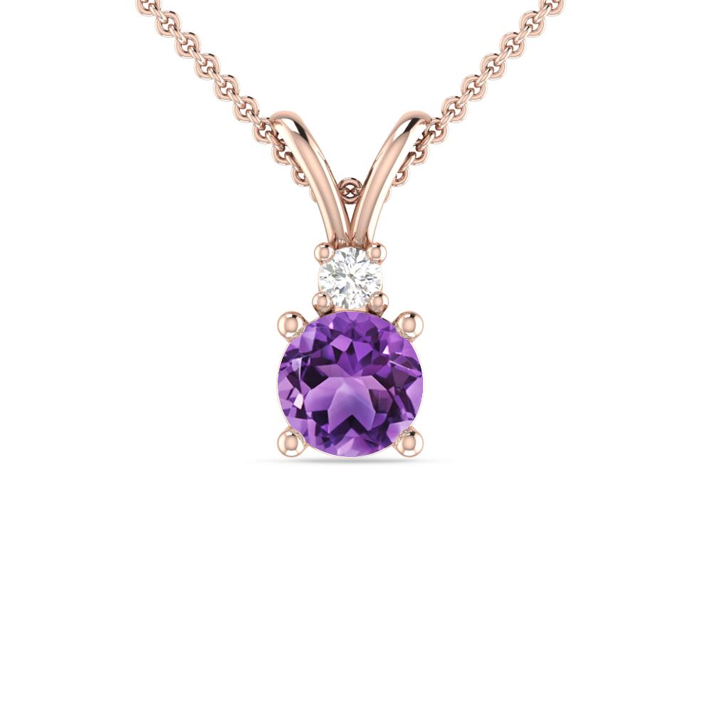 Rose Gold - Amethyst
