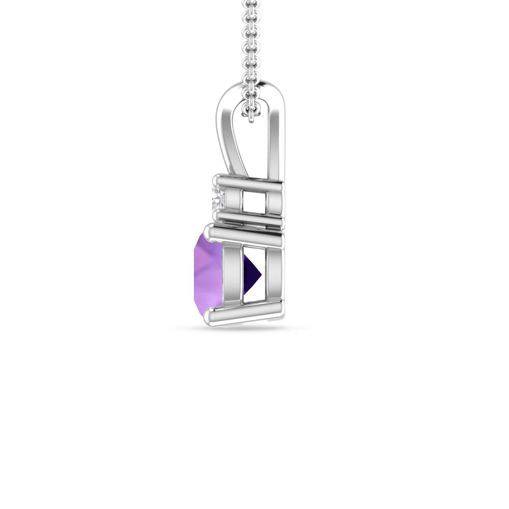 White Gold - Amethyst