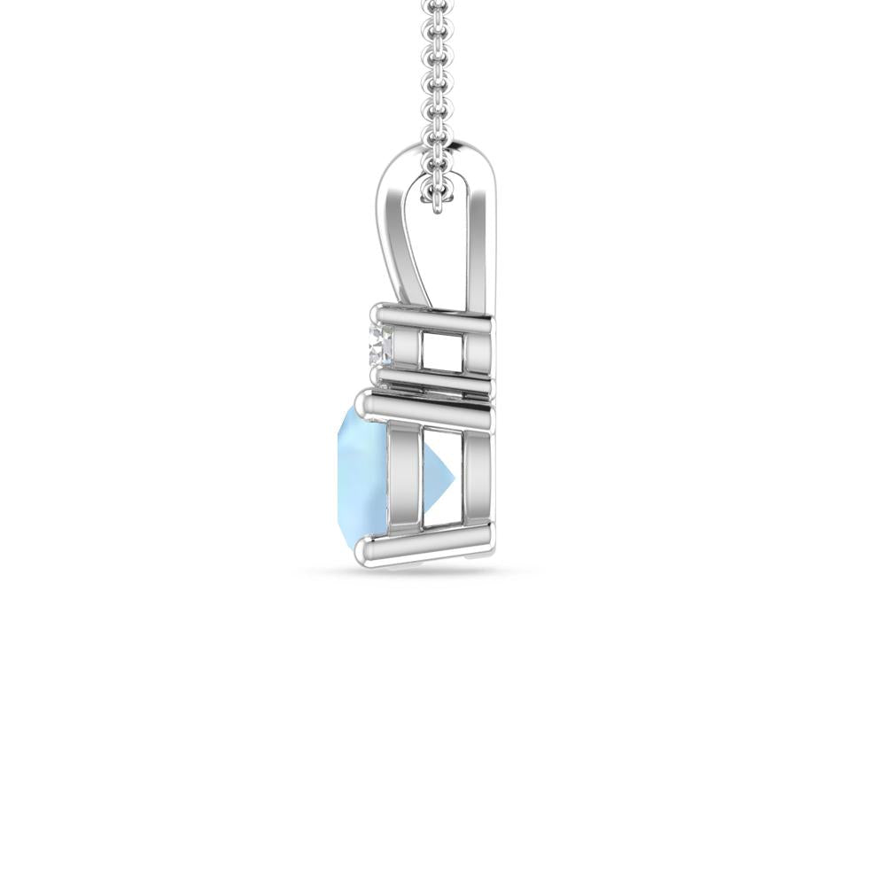 White Gold - Aquamarine