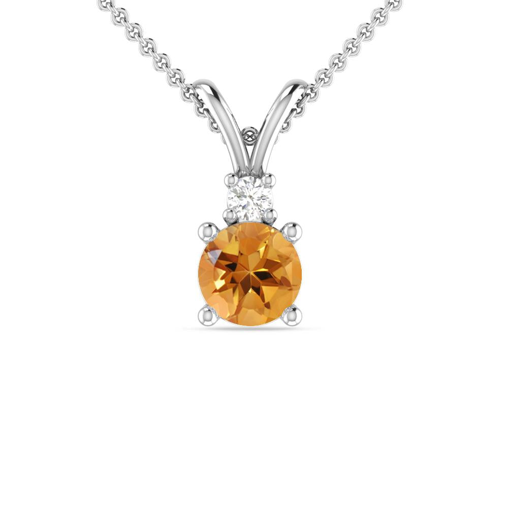 White Gold - Citrine