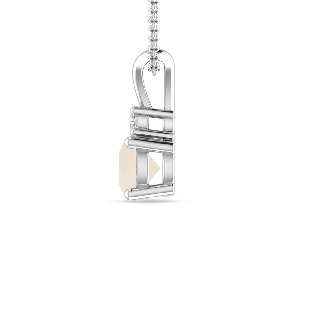 White Gold - Opal