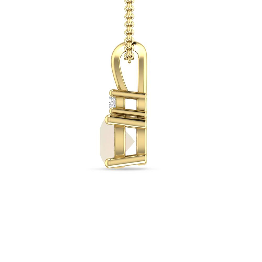 Yellow Gold - Opal