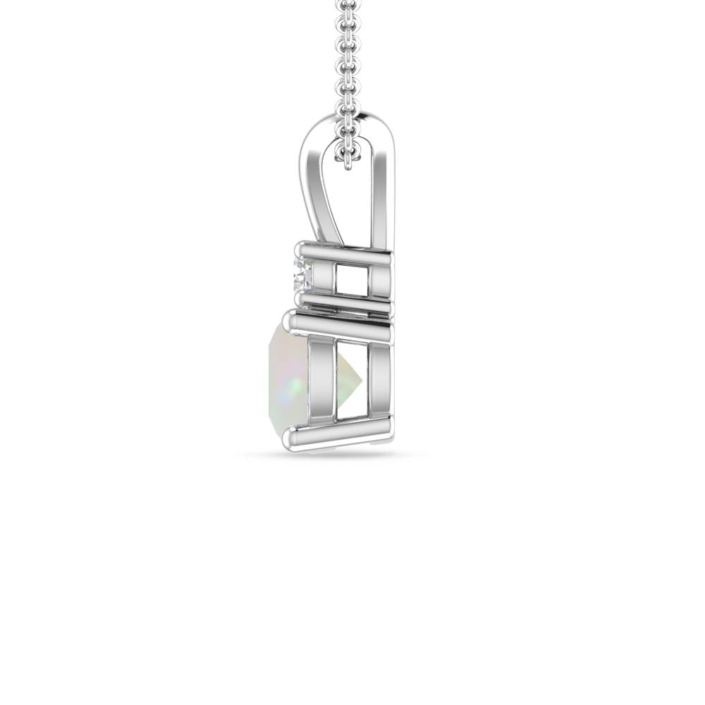 White Gold - Opal