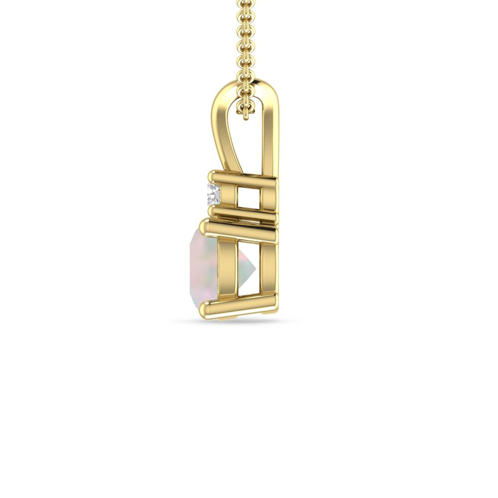 Yellow Gold - Opal