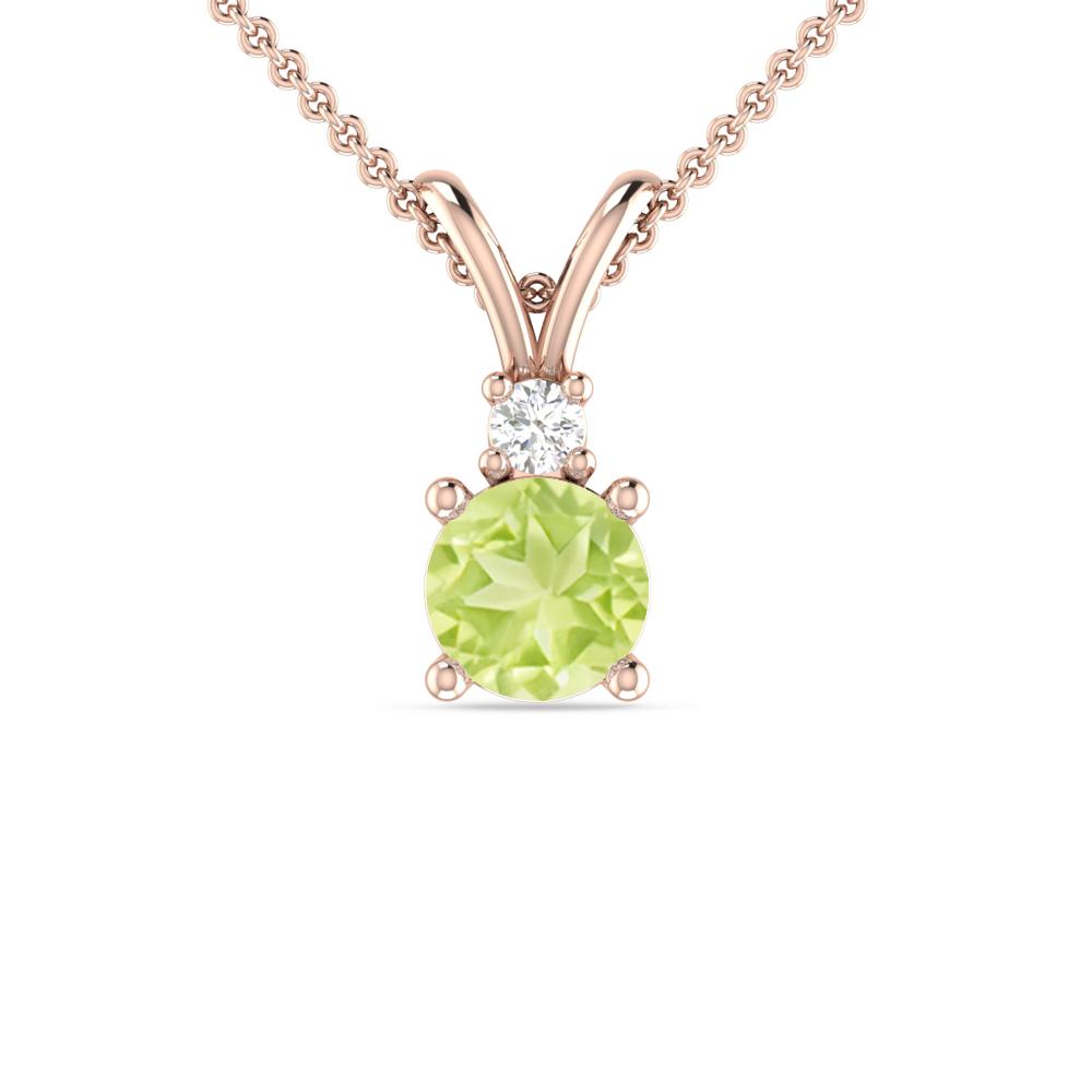 Rose Gold - Peridot