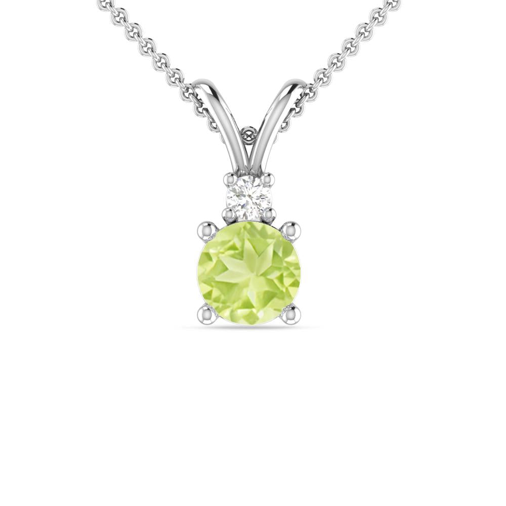 White Gold - Peridot