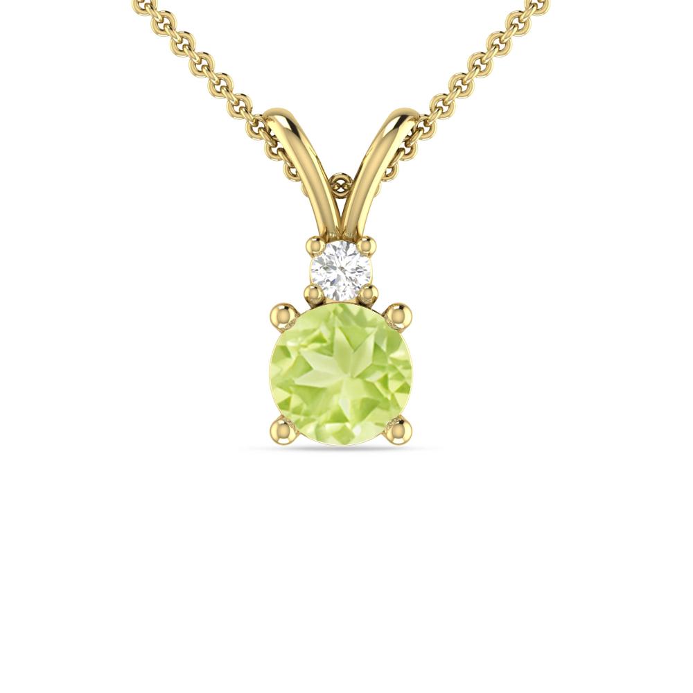 Yellow Gold - Peridot