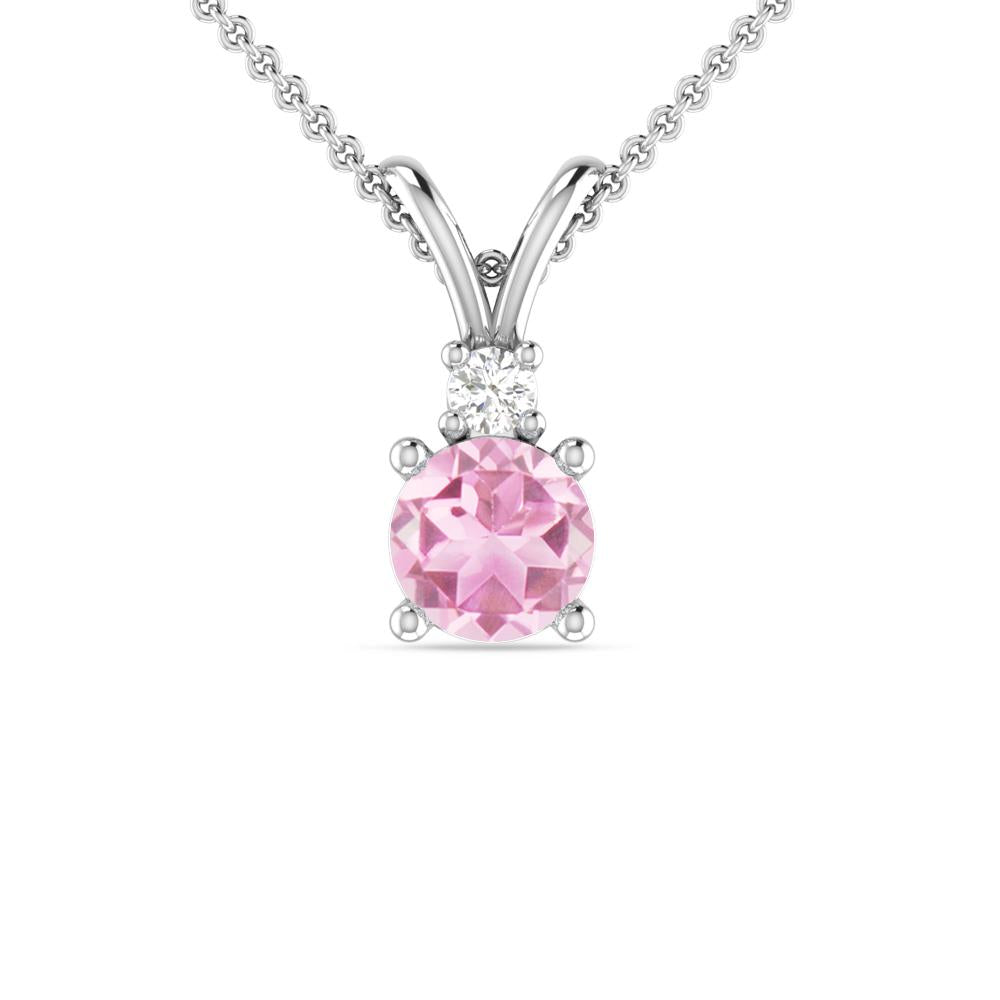 White Gold - Pink Tourmaline