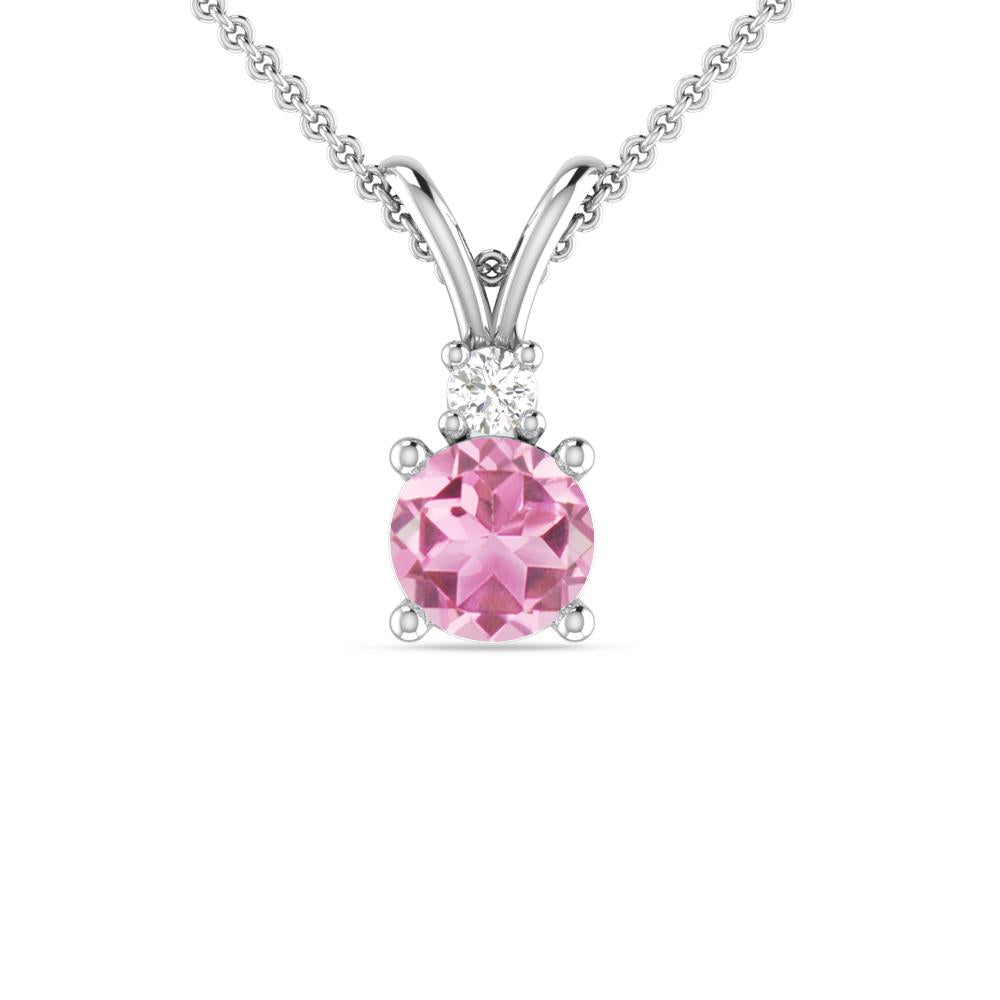 White Gold - Pink Tourmaline