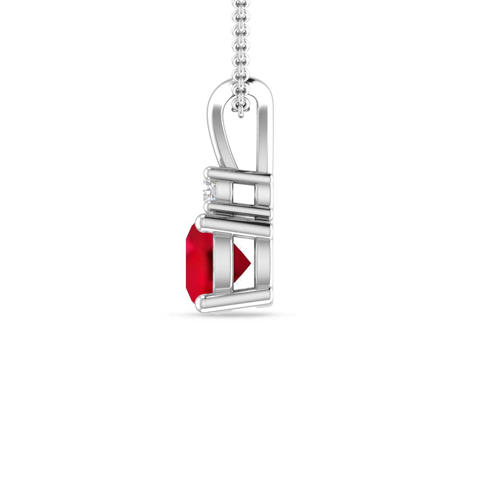 White Gold - Ruby