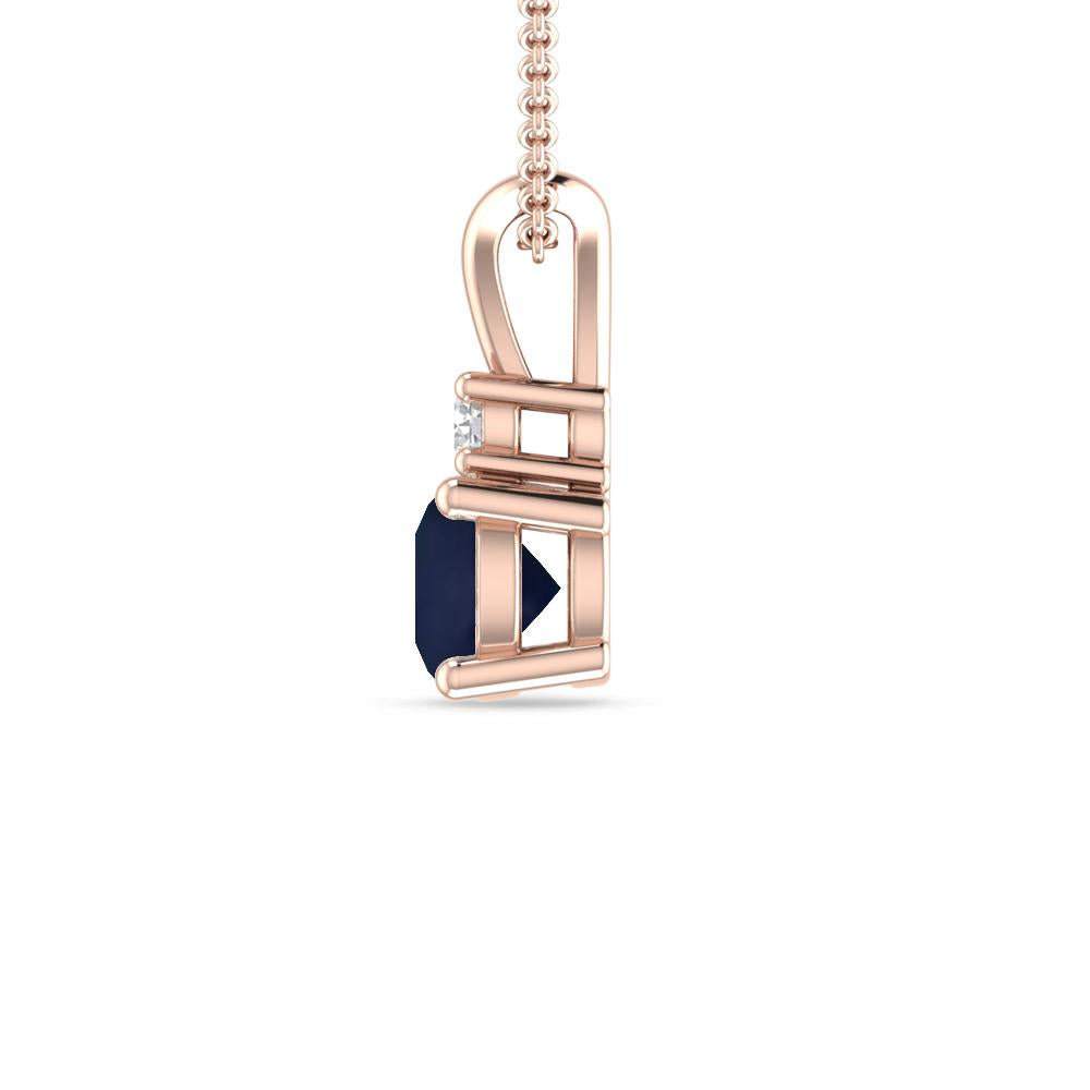 Rose Gold - Sapphire