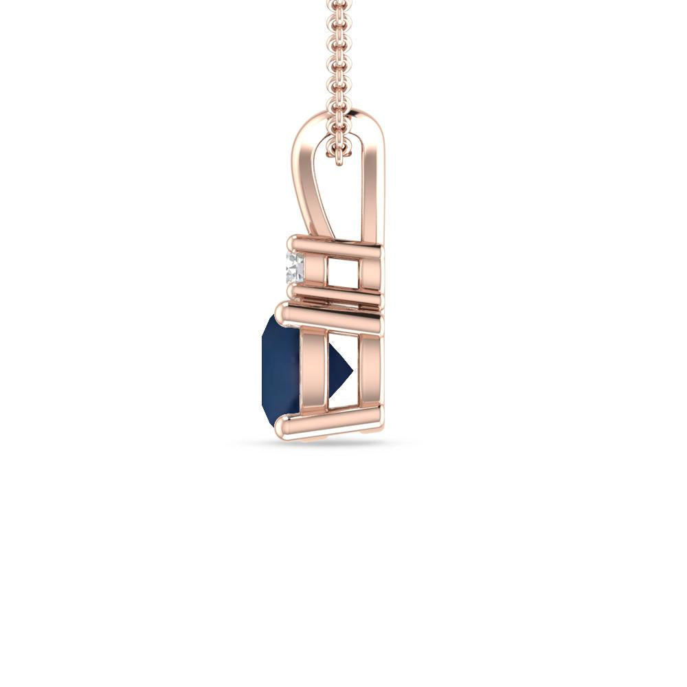 Rose Gold - Sapphire