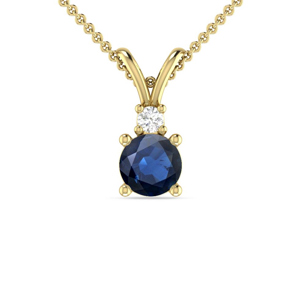 Yellow Gold - Sapphire