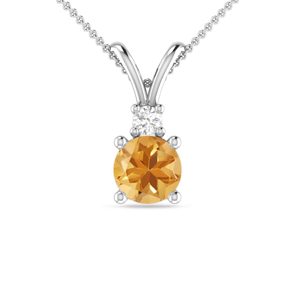 White Gold - Citrine