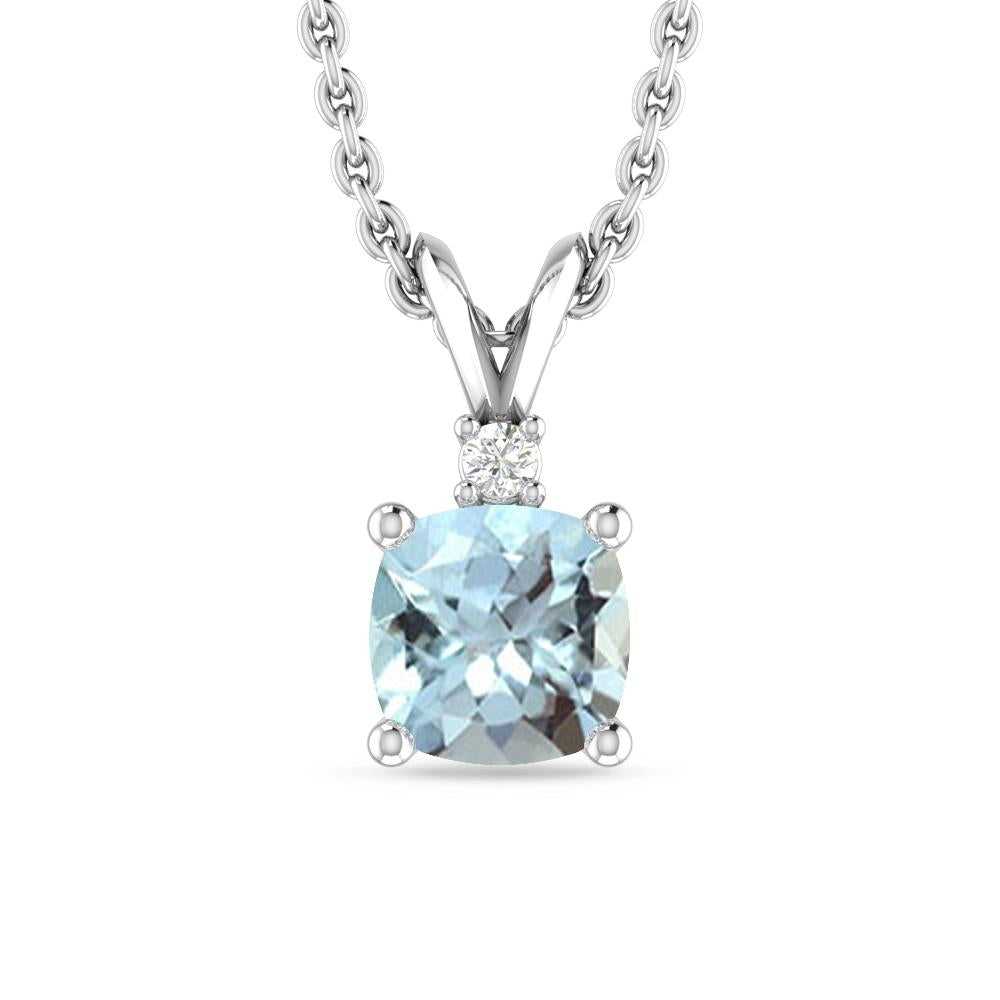 White Gold - Aquamarine
