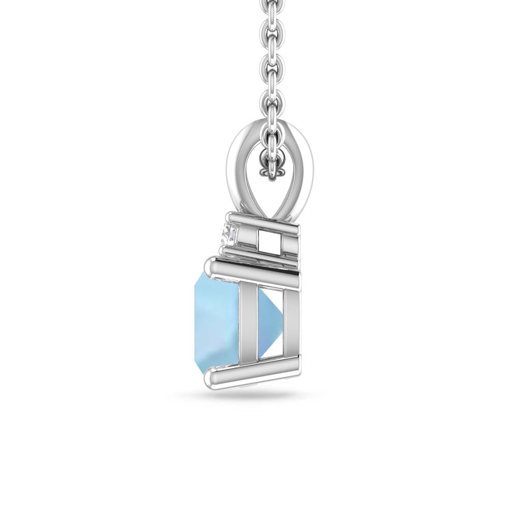 White Gold - Aquamarine