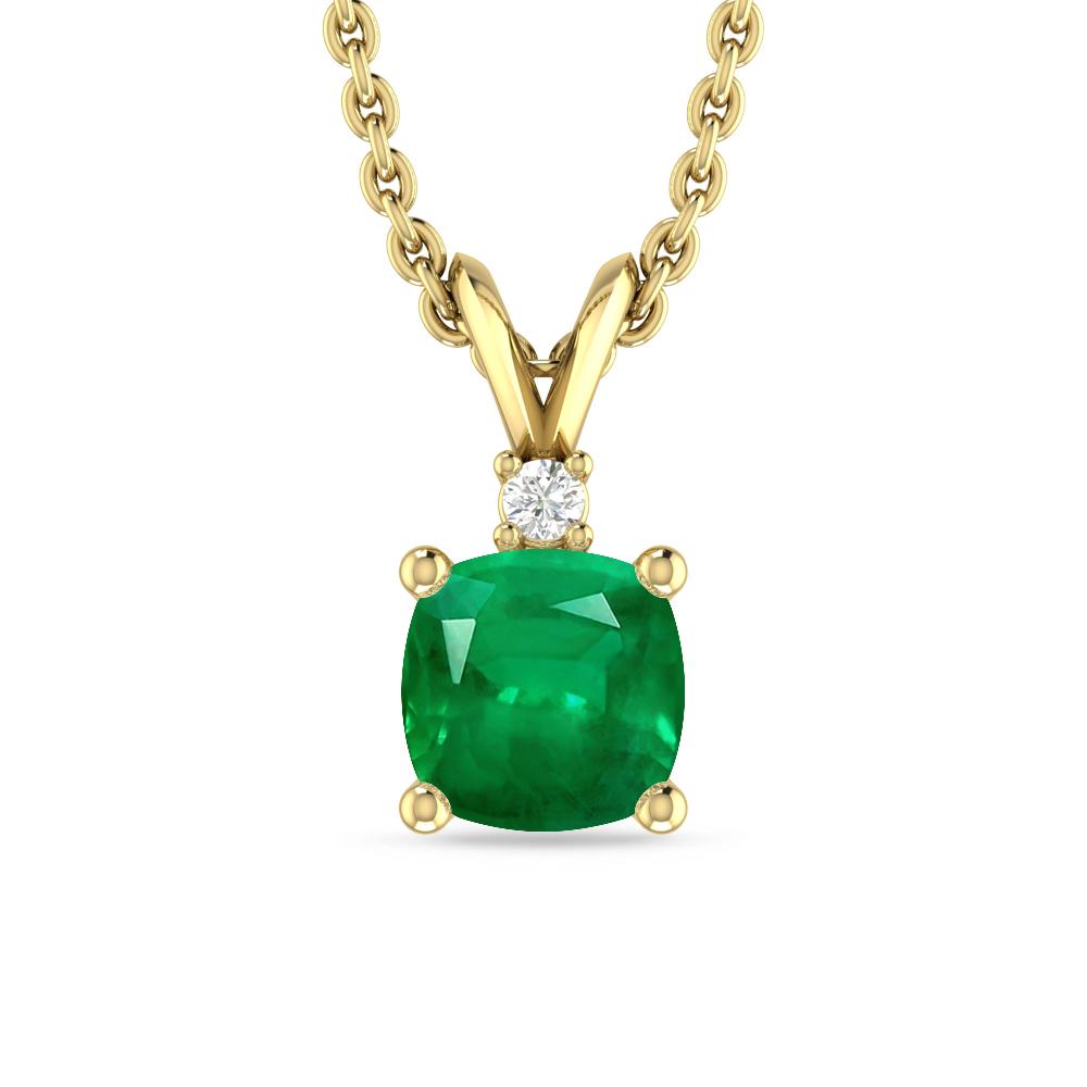 Yellow Gold - Emerald