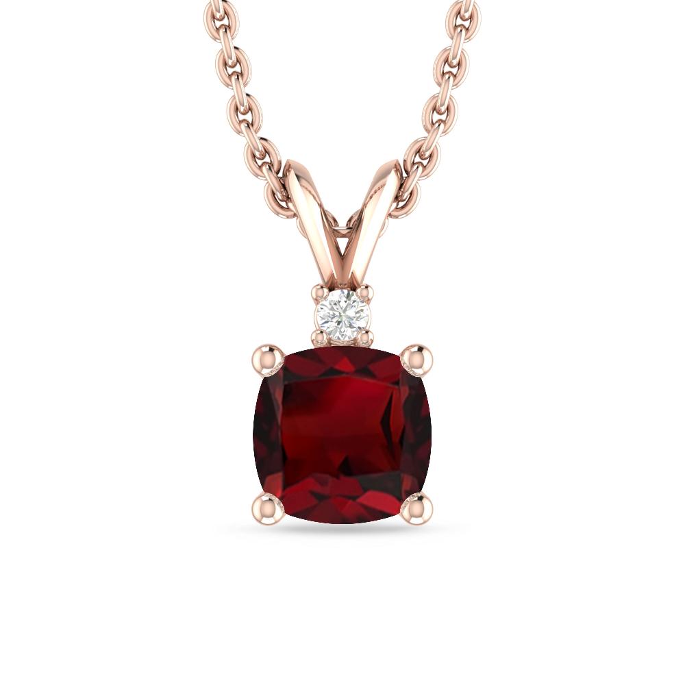 Rose Gold - Garnet