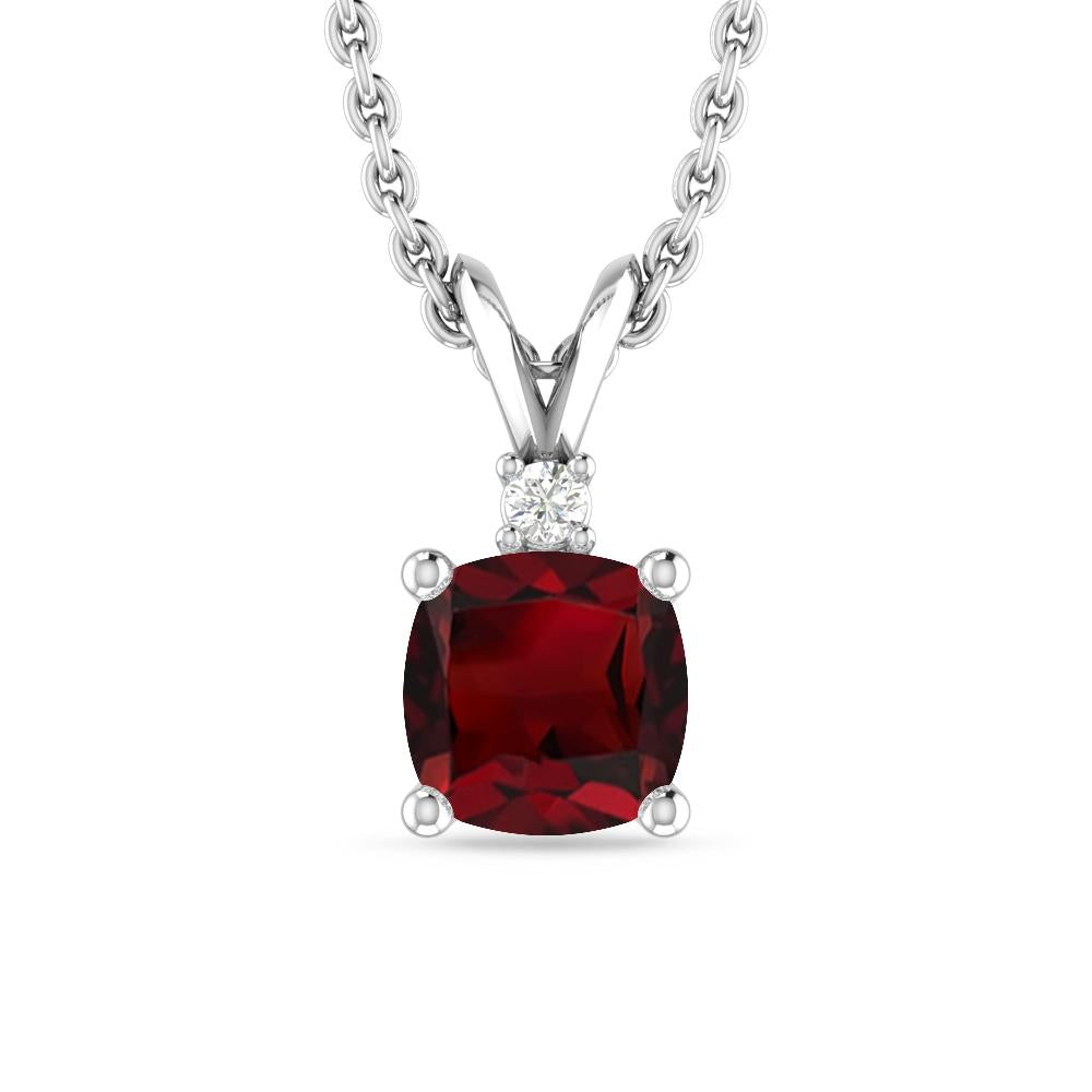White Gold - Garnet