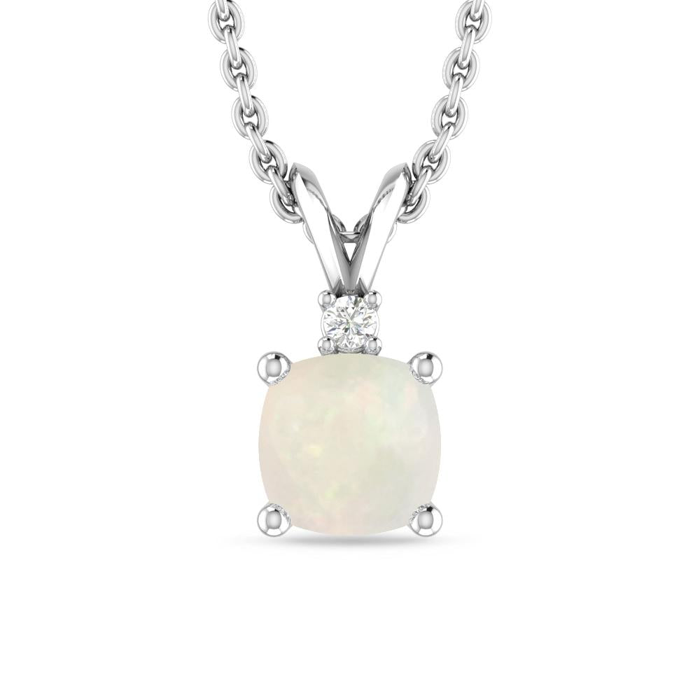 White Gold - Opal