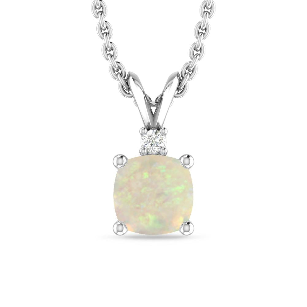 White Gold - Opal