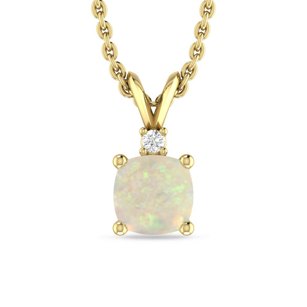 Yellow Gold - Opal