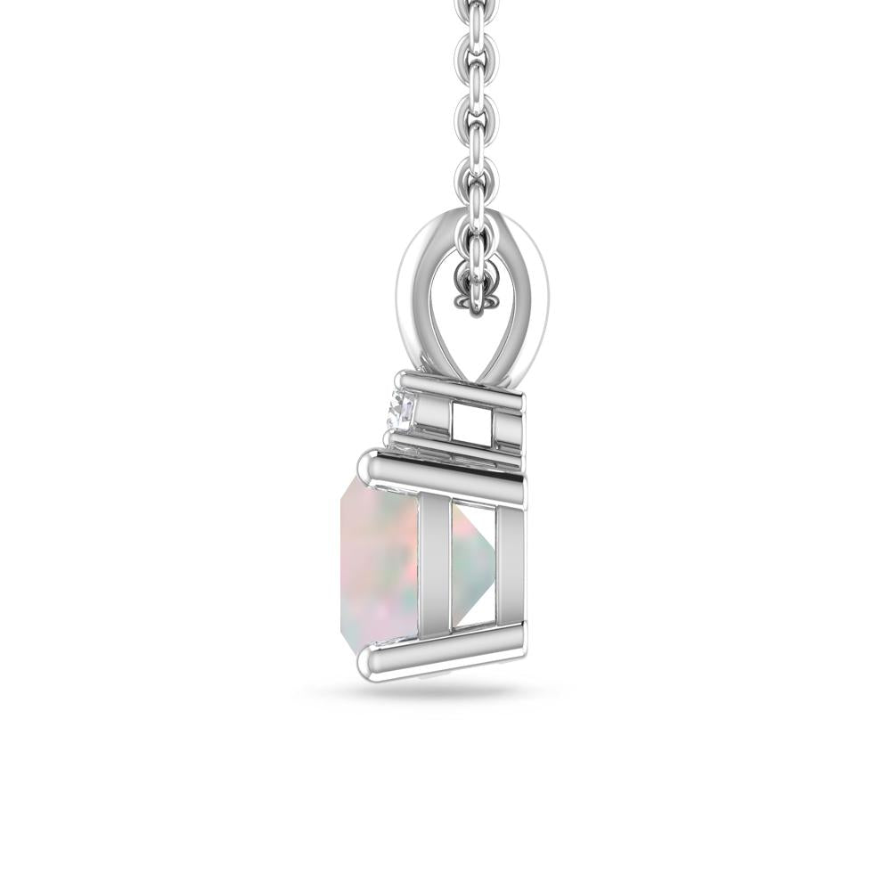 White Gold - Opal