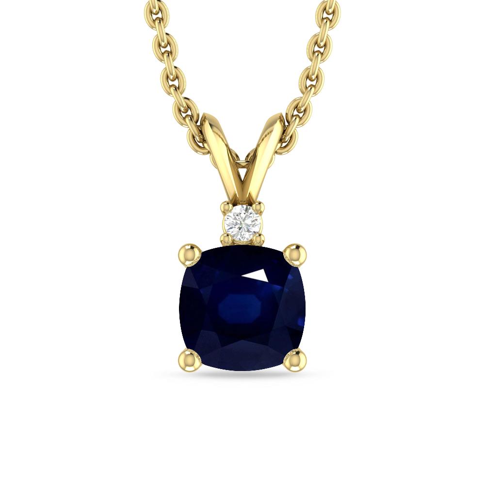 Yellow Gold - Sapphire