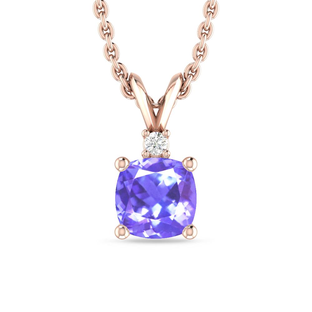 Rose Gold - Tanzanite