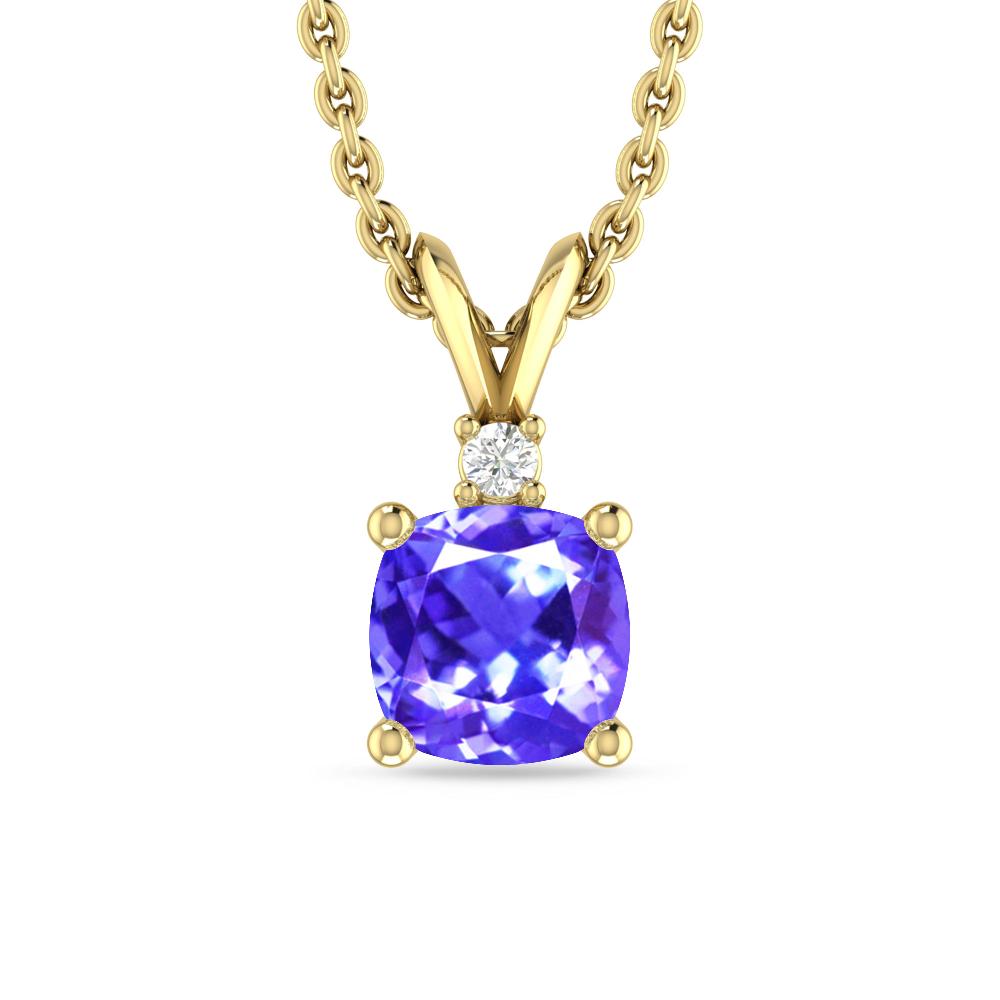 Yellow Gold - Tanzanite