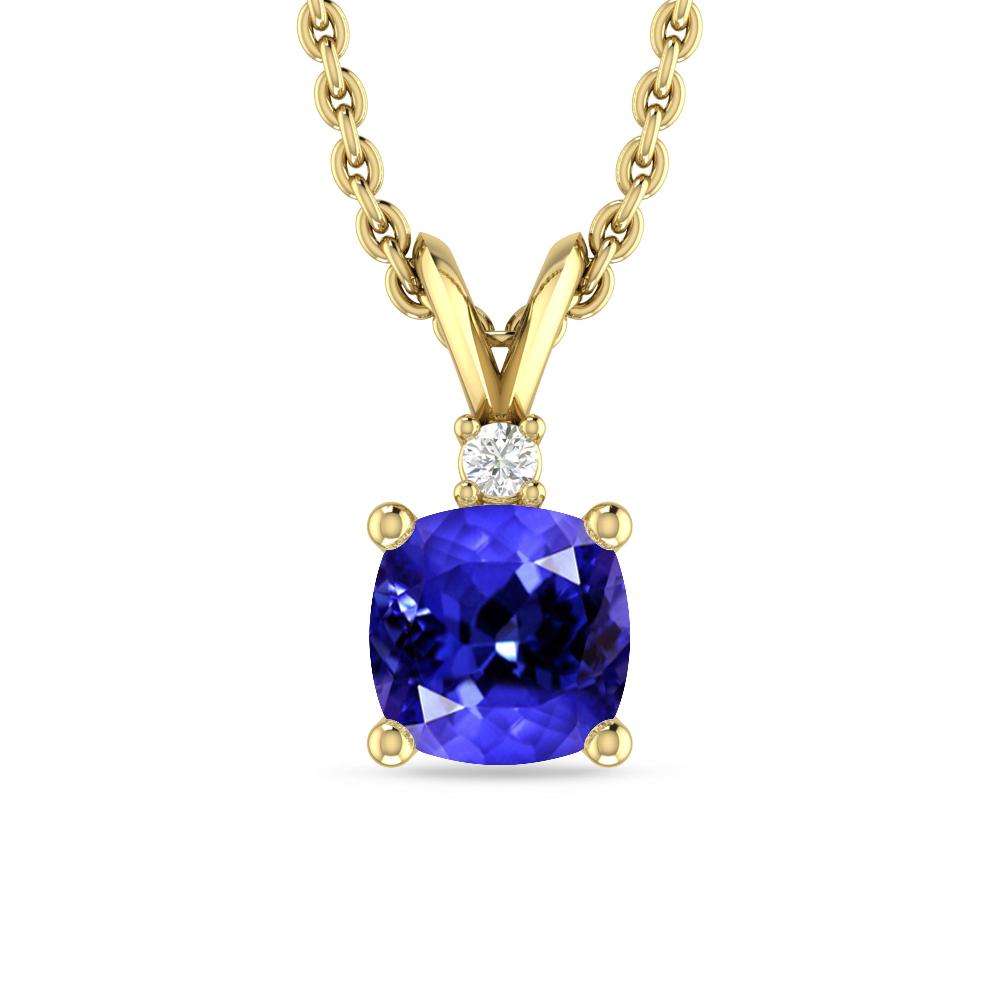 Yellow Gold - Tanzanite