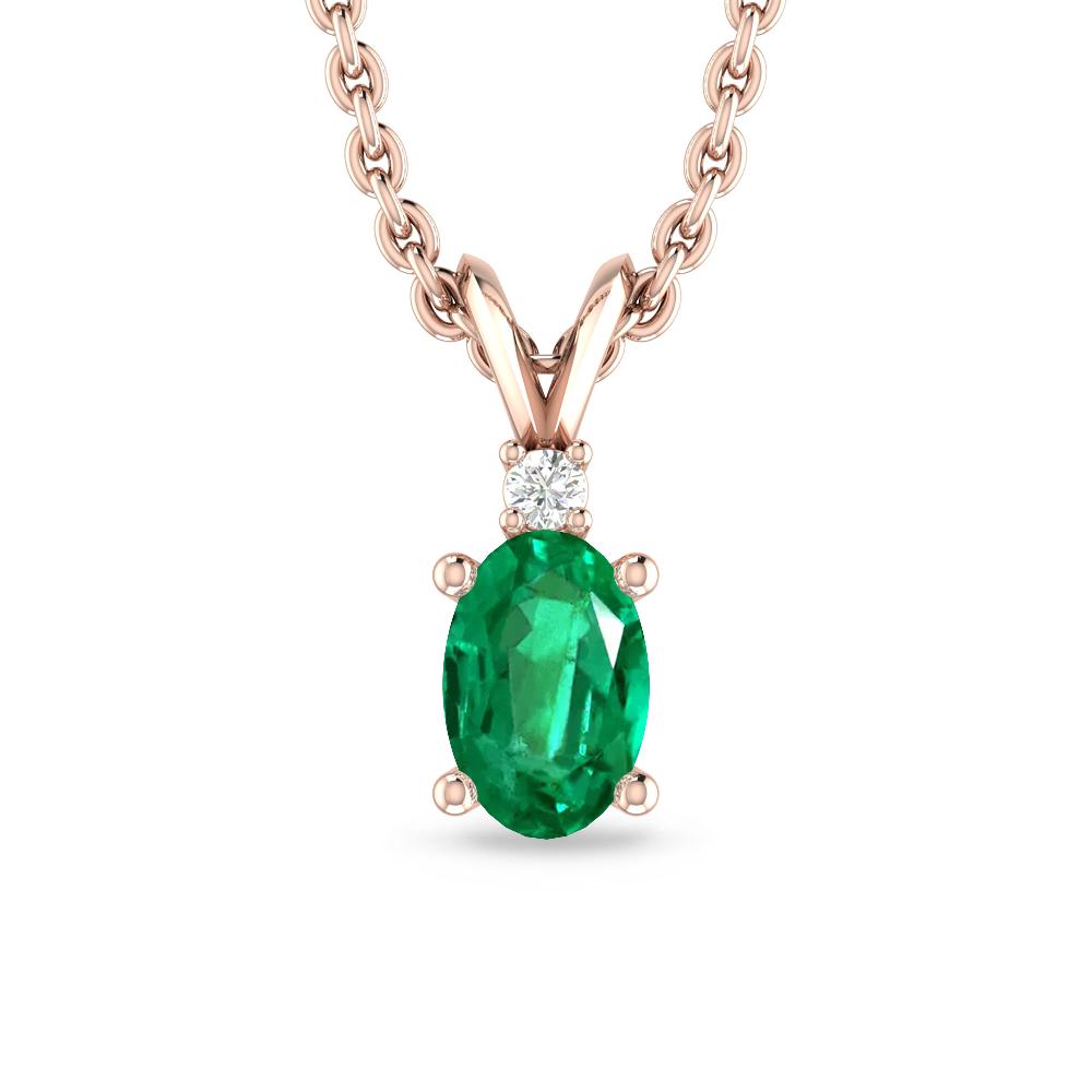Rose Gold - Emerald
