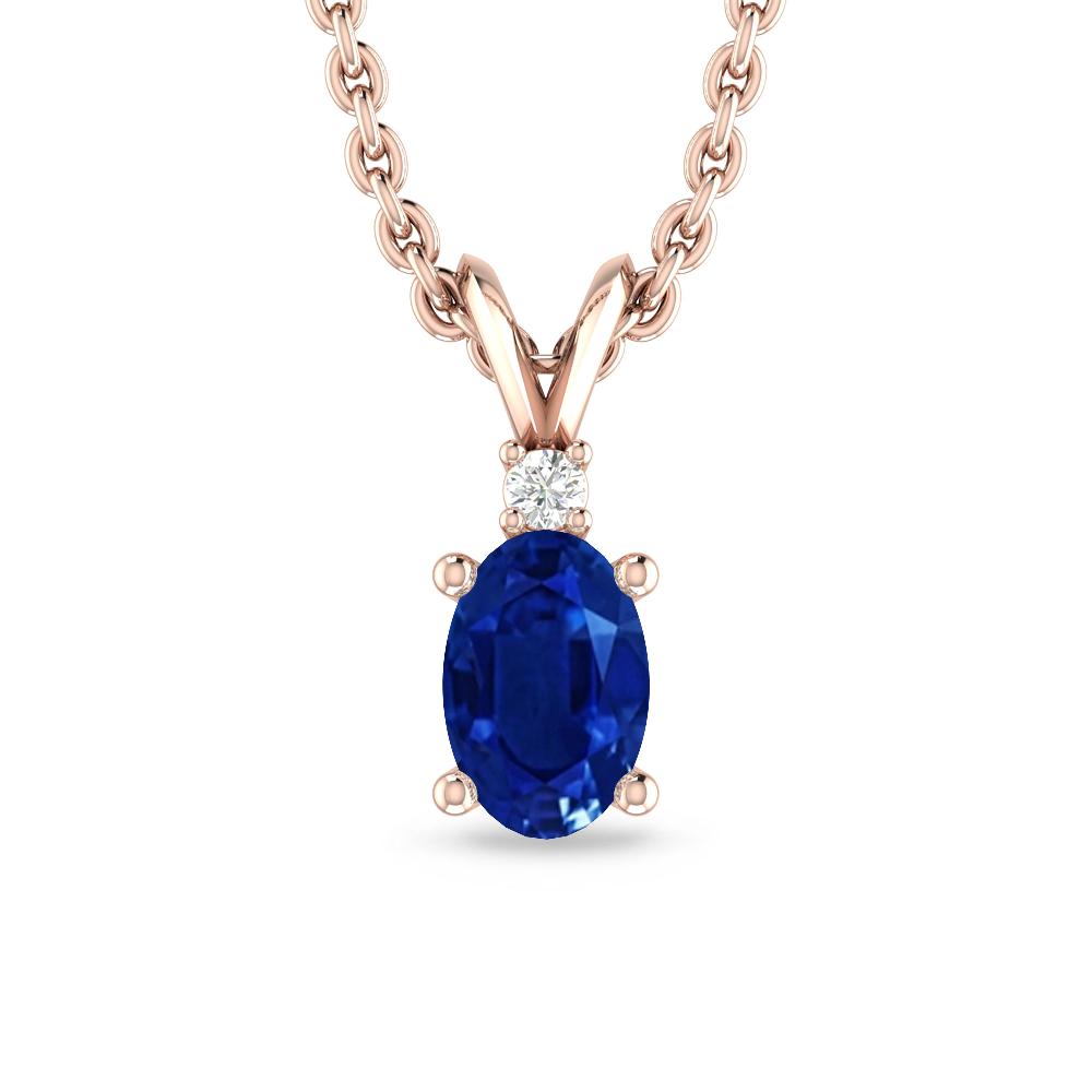 Rose Gold - Sapphire