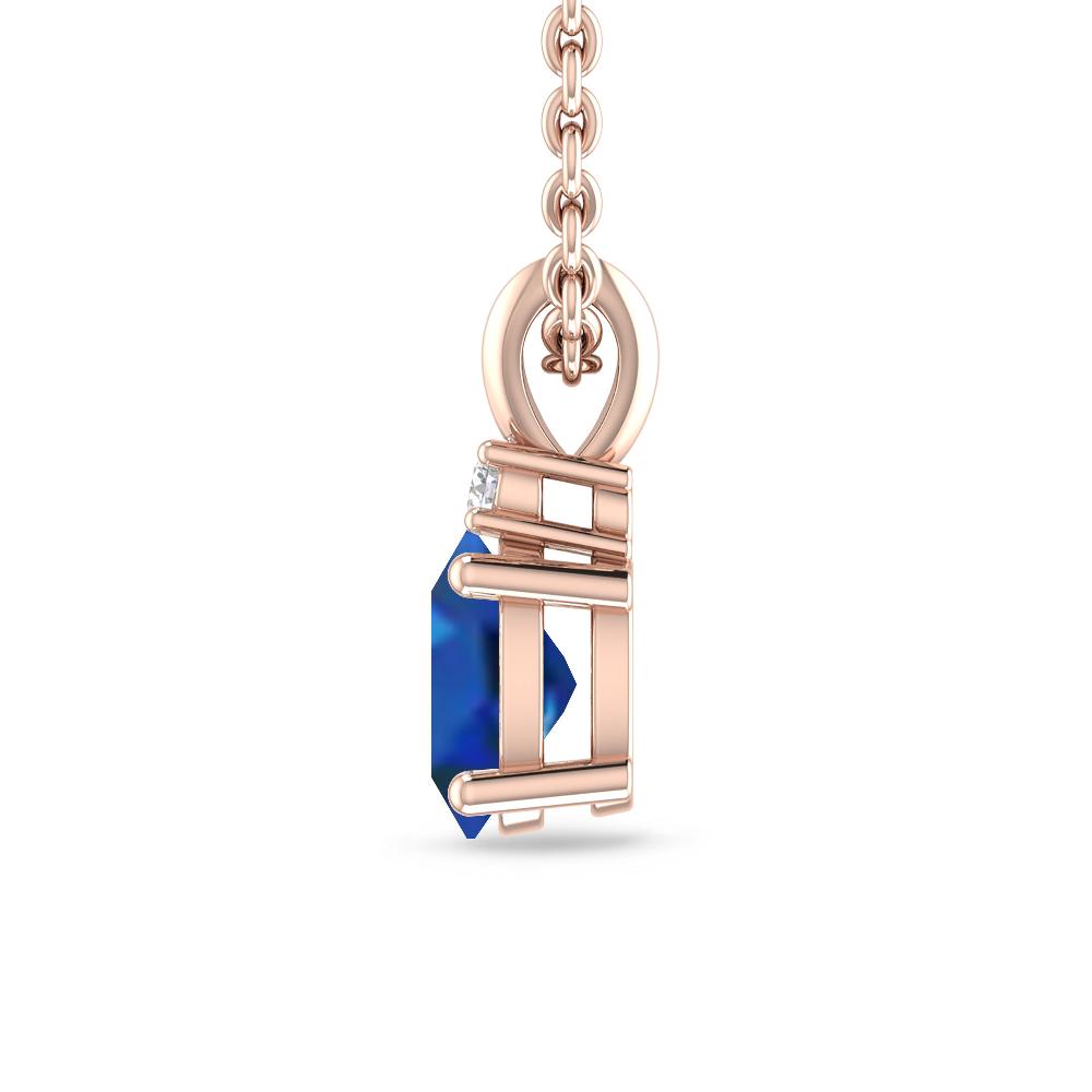 Rose Gold - Sapphire