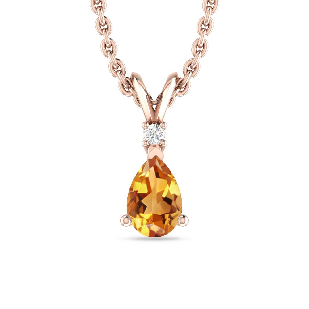 Rose Gold - Citrine