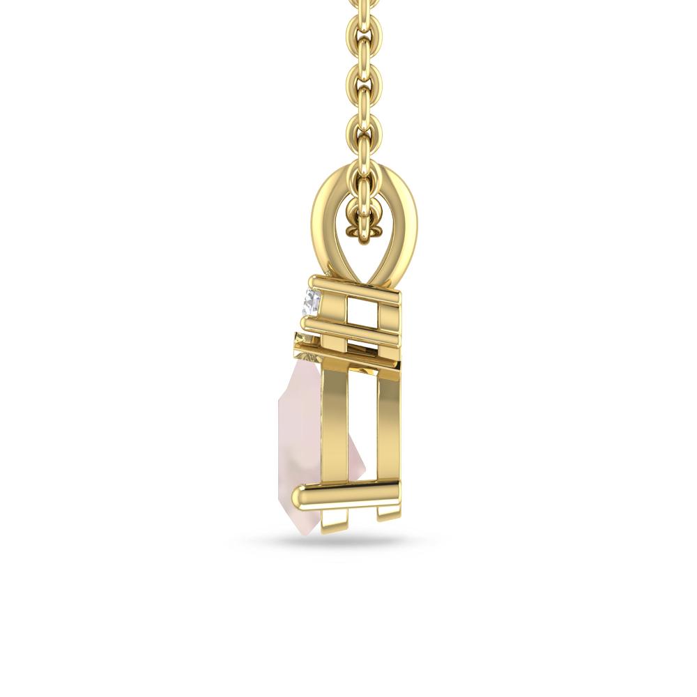 Yellow Gold - Morganite
