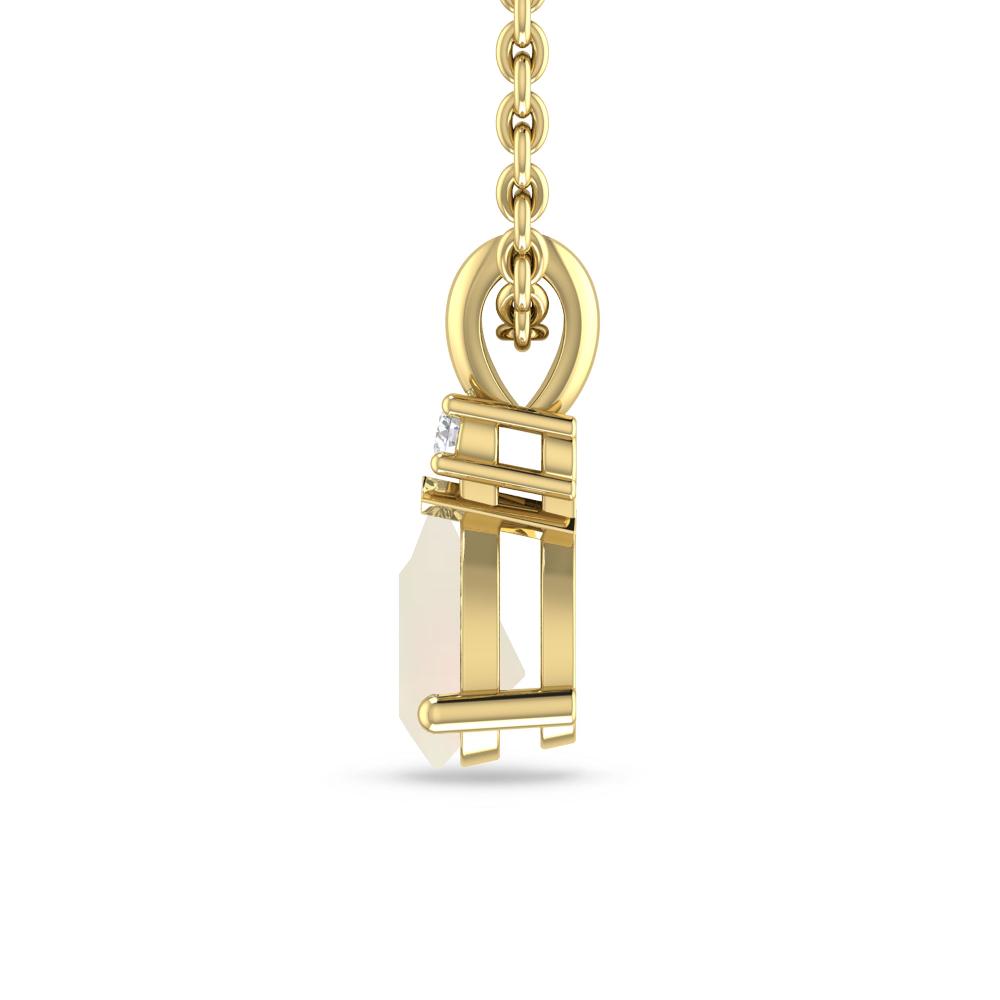 Yellow Gold - Opal