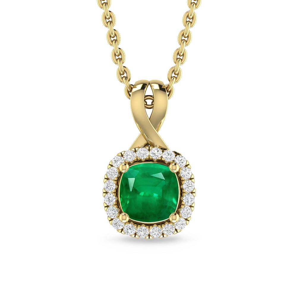 Yellow Gold - Emerald