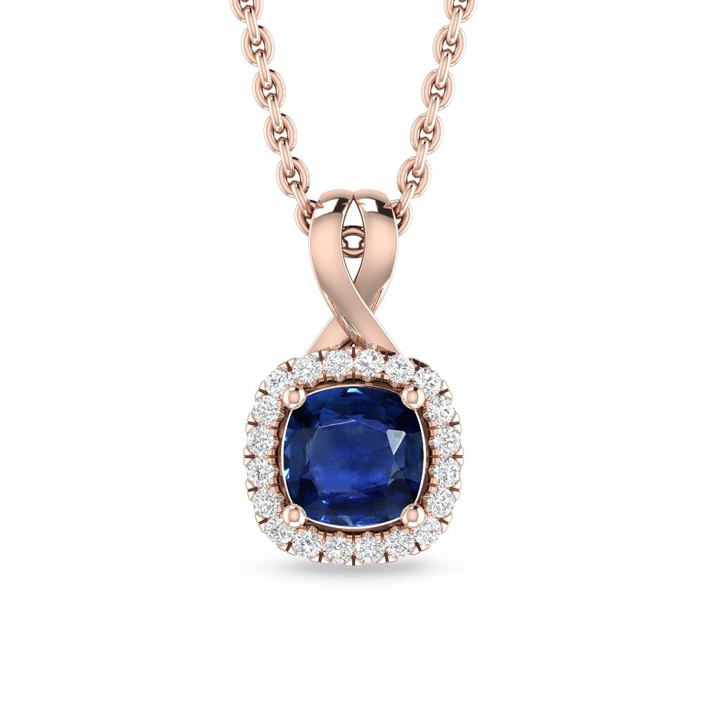 Rose Gold - Sapphire