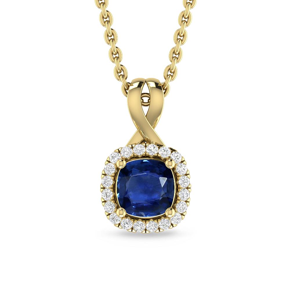 Yellow Gold - Sapphire