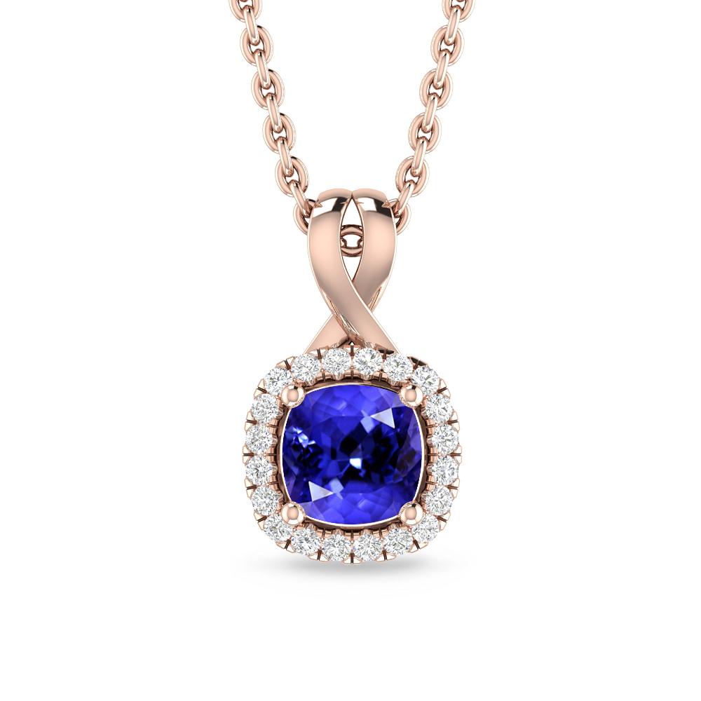 Rose Gold - Tanzanite