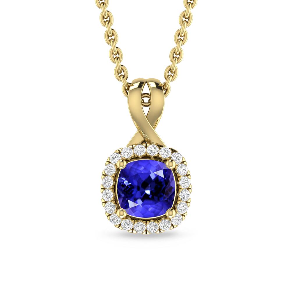 Yellow Gold - Tanzanite