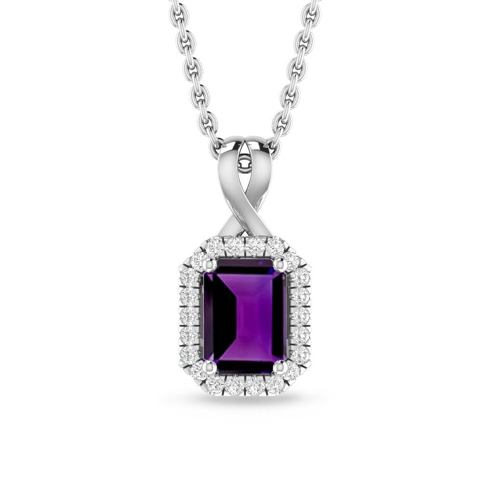 White Gold - Amethyst