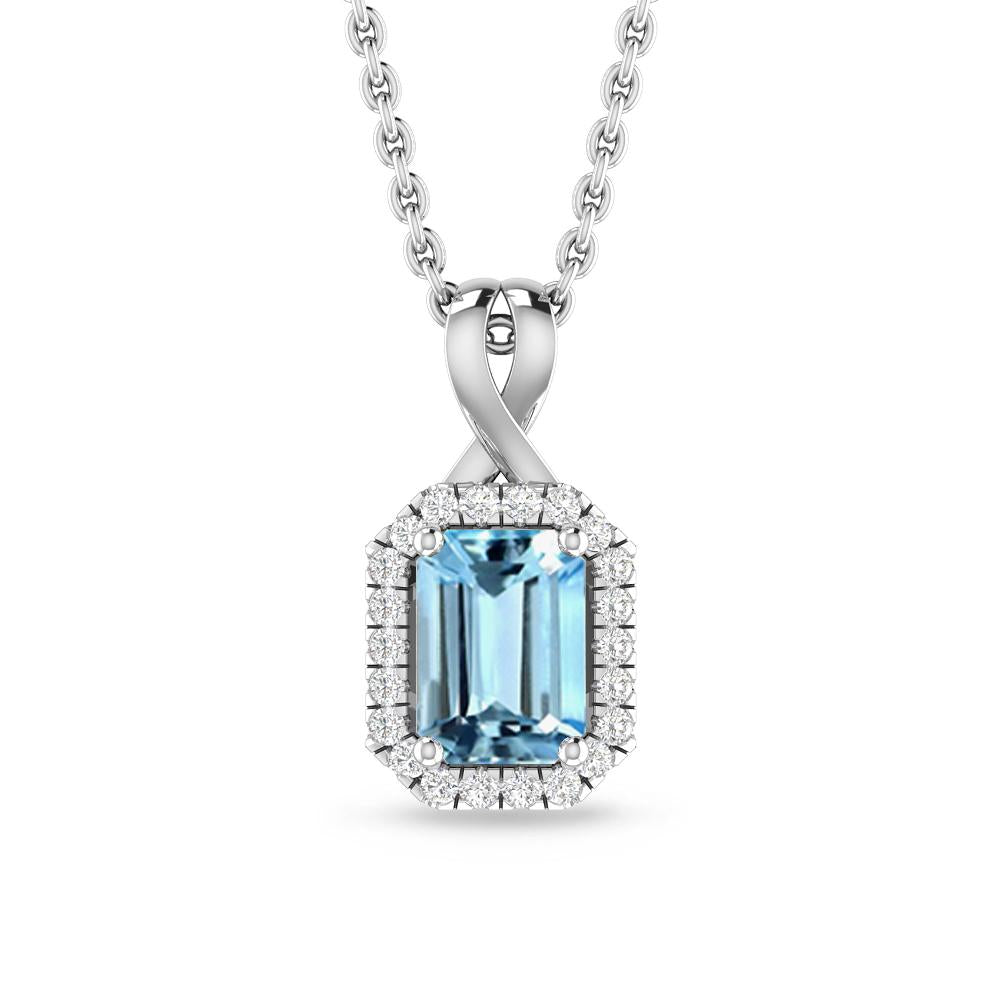 White Gold - Aquamarine