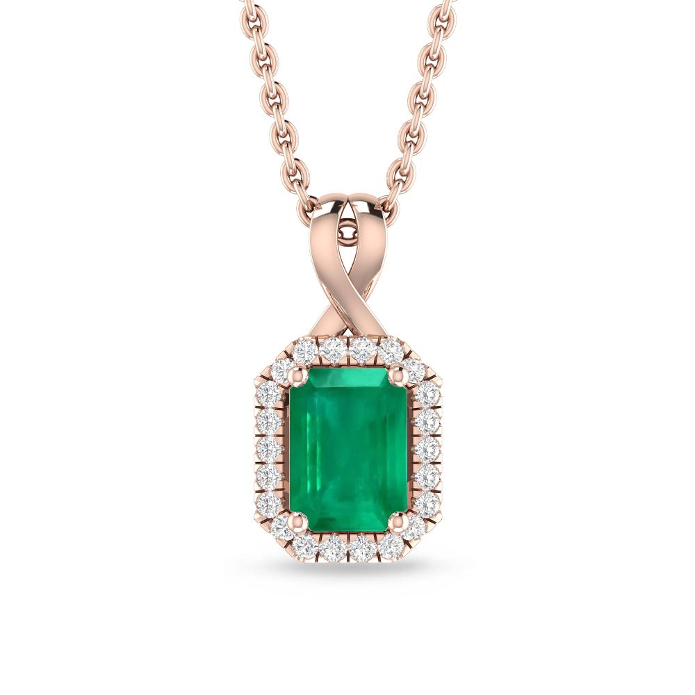Rose Gold - Emerald
